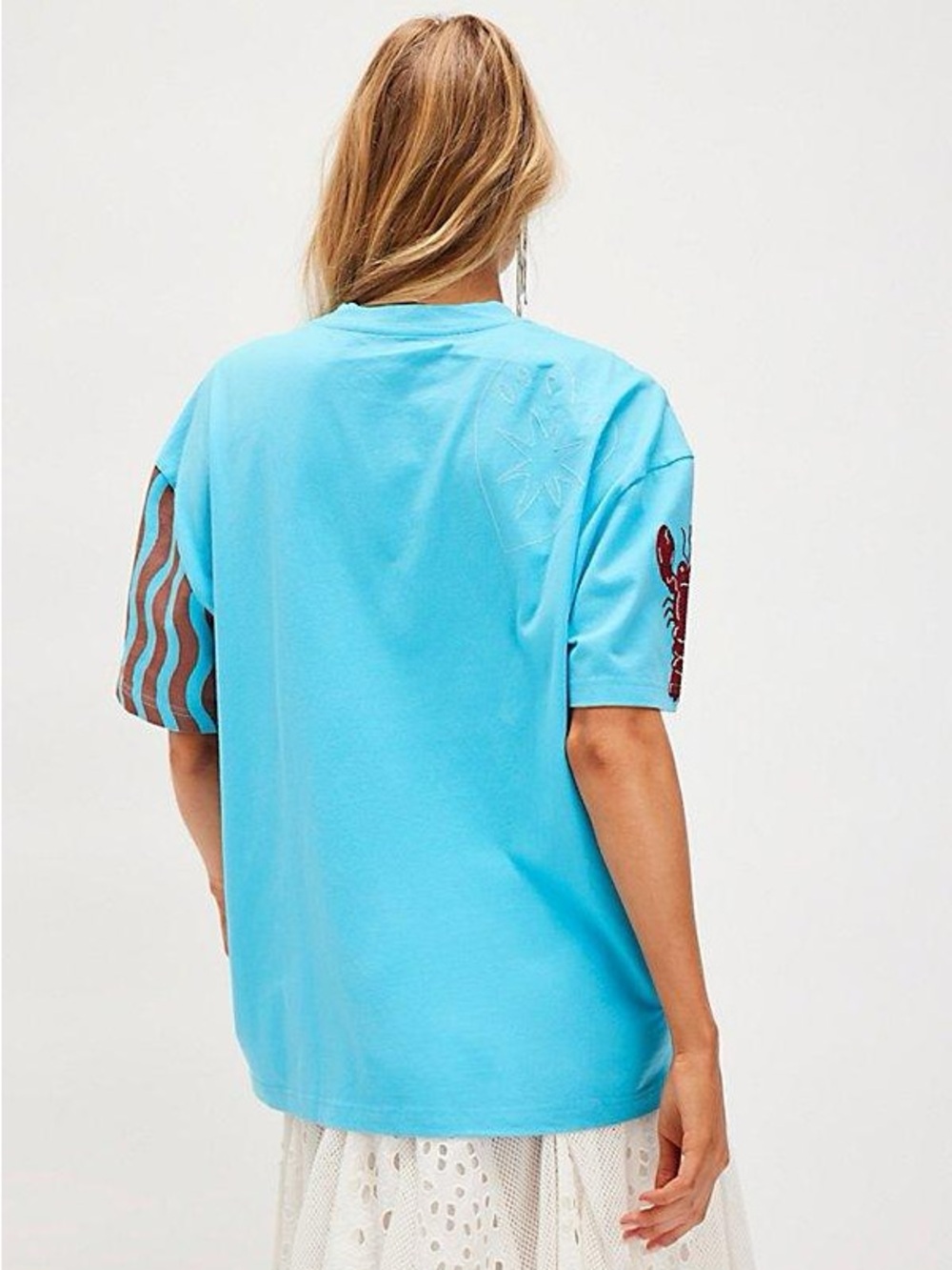 Free People x Denim And Bone Amore Mio Tee - Picture 3 of 8
